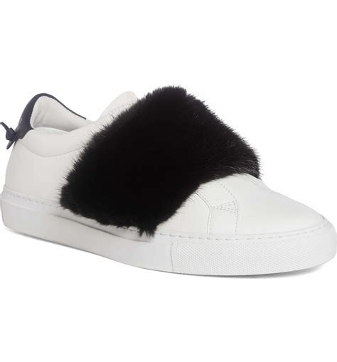 givenchy fur sneakers